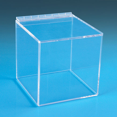 Square Box with Flat Lid