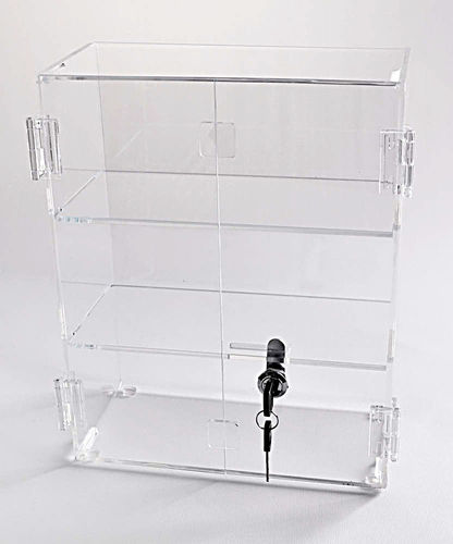DS-9 1/2" x 7" x 19" WITHOUT DOOR Showcase  Acrylic Countertop Display Case 