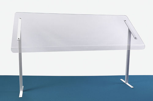 48" Tabletop Sneezeguard | Freestanding Acrylic Sneezeguard 880-1910