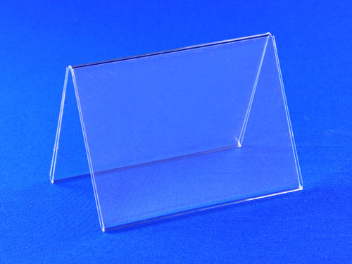 Tent Style Acrylic Frame - 2 sided Table Tents in 3 sizes